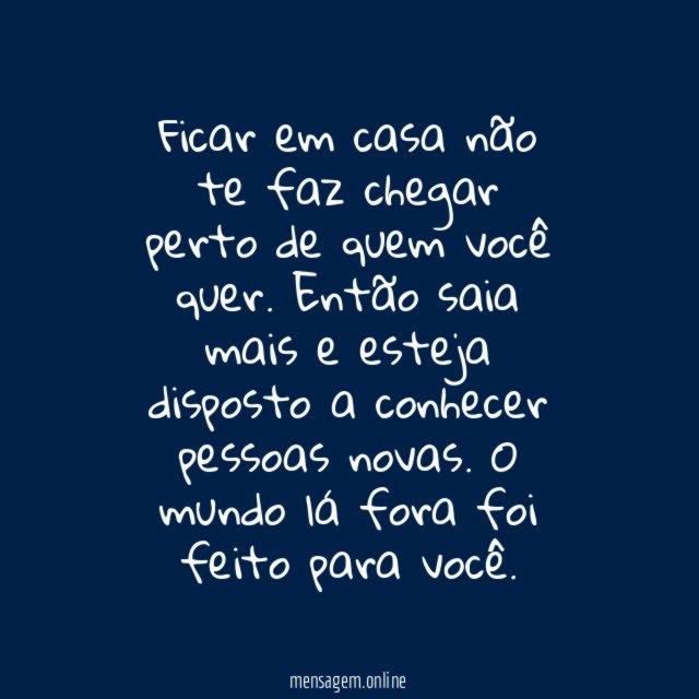 Saia mais