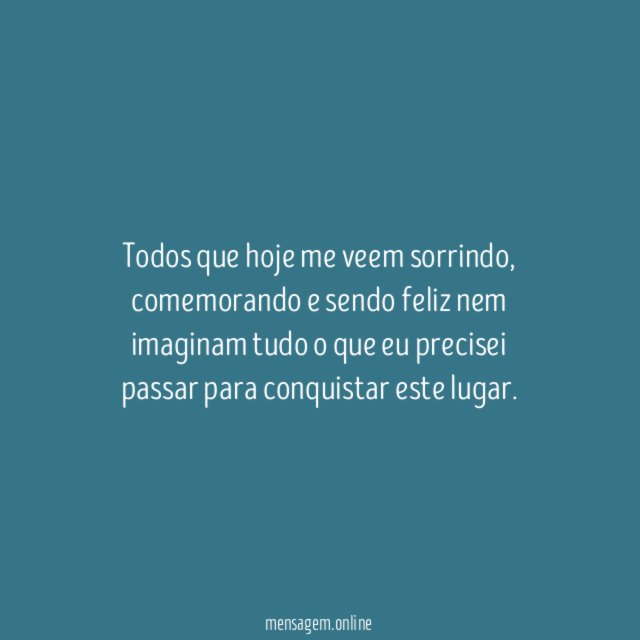 Minhas conquistas