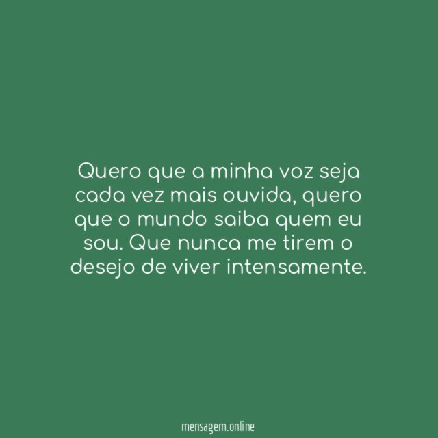 Ser ouvida