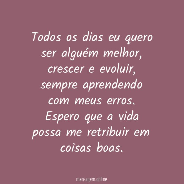 Ser melhor