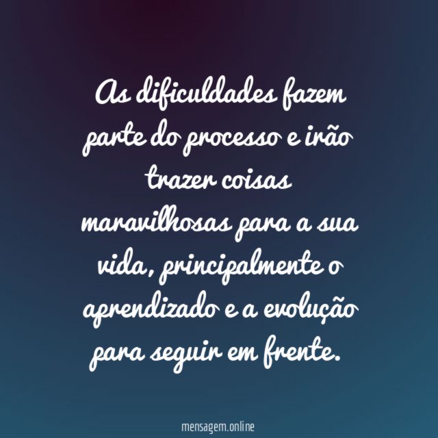 Dificuldades
