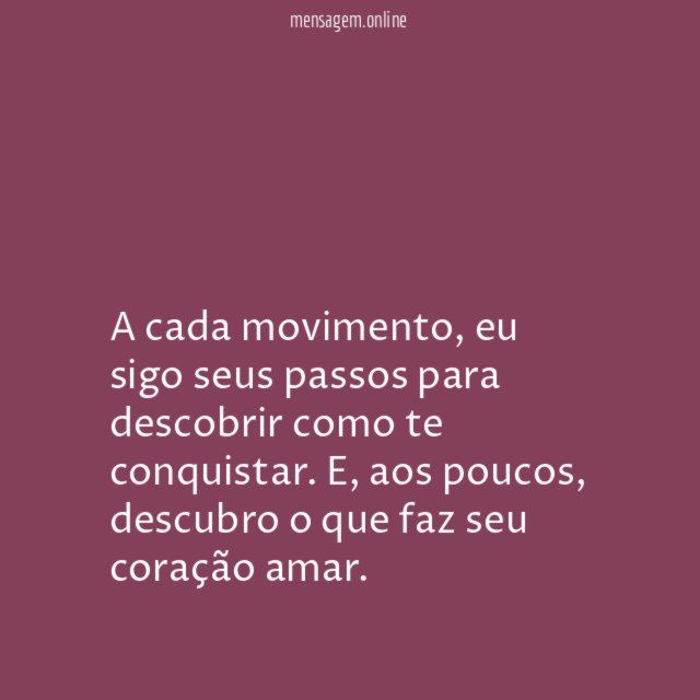 Sigo seus passos