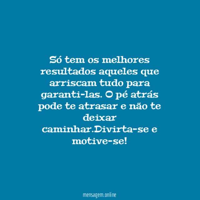 Melhores resultados