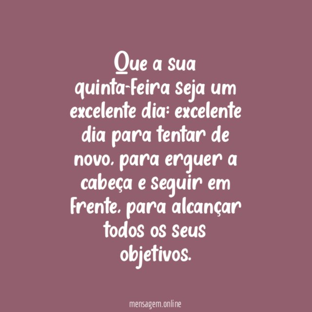 Que a sua quinta seja excelente!