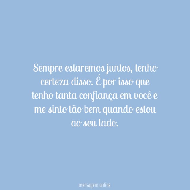 Sempre juntos