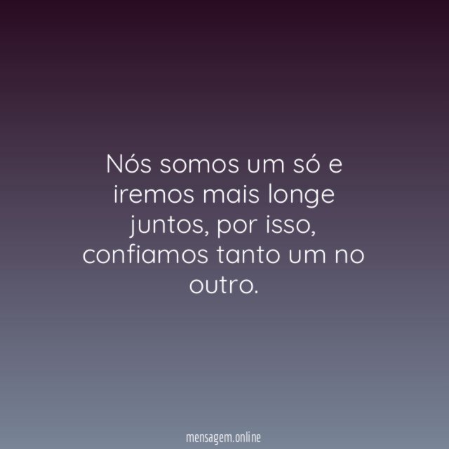 Somos um só