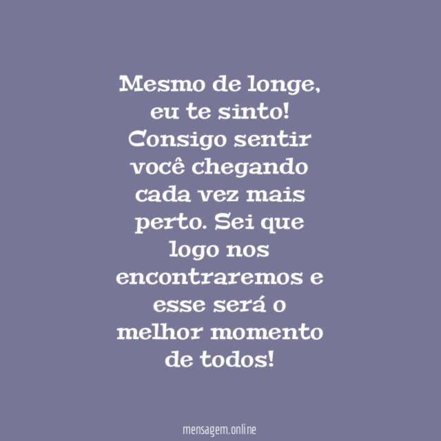 Eu te sinto
