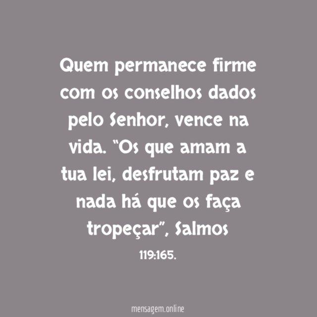 Salmos 119:165
