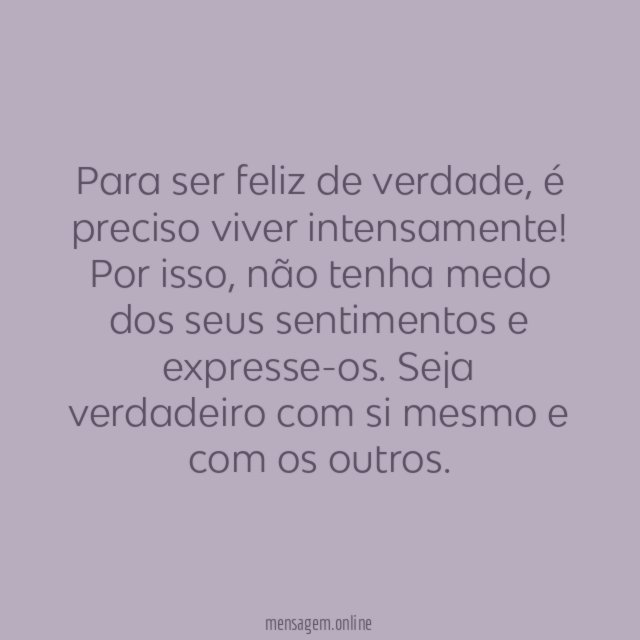 Vivendo intensamente
