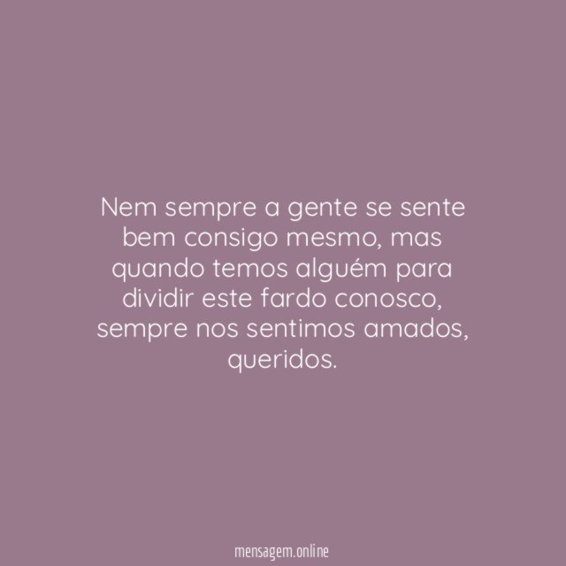 Sentir-se amado
