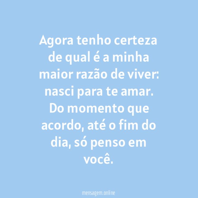 Razão de viver