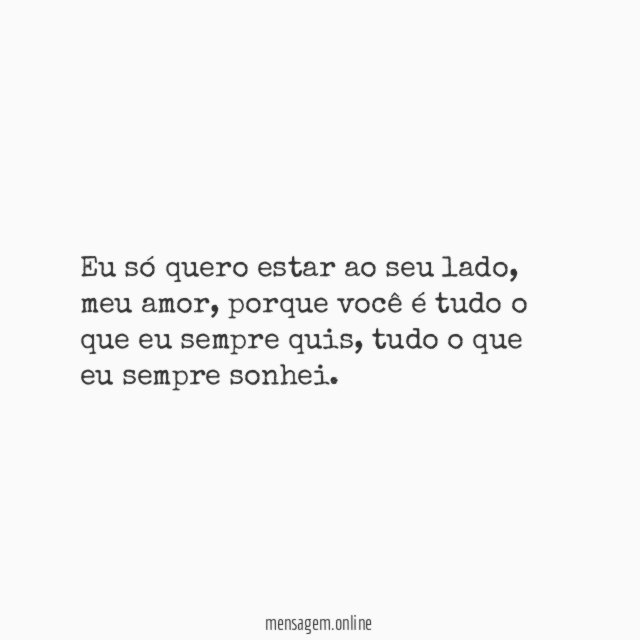 Tudo o que eu sempre quis