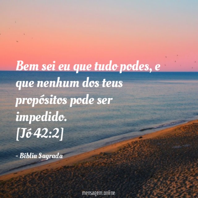 Bem sei eu que tudo podes