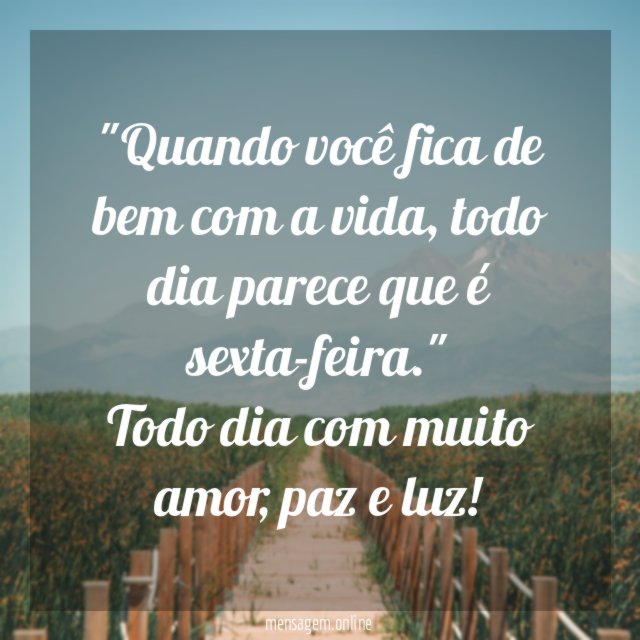 Todo dia é dia de sorrir!