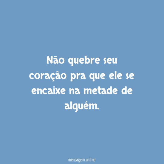 Coração quebrado