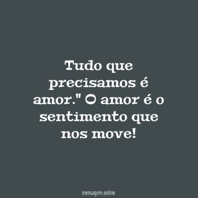 Não preciso de mais nada