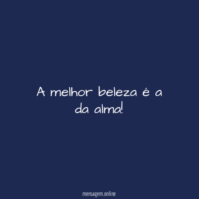 Verdadeira beleza