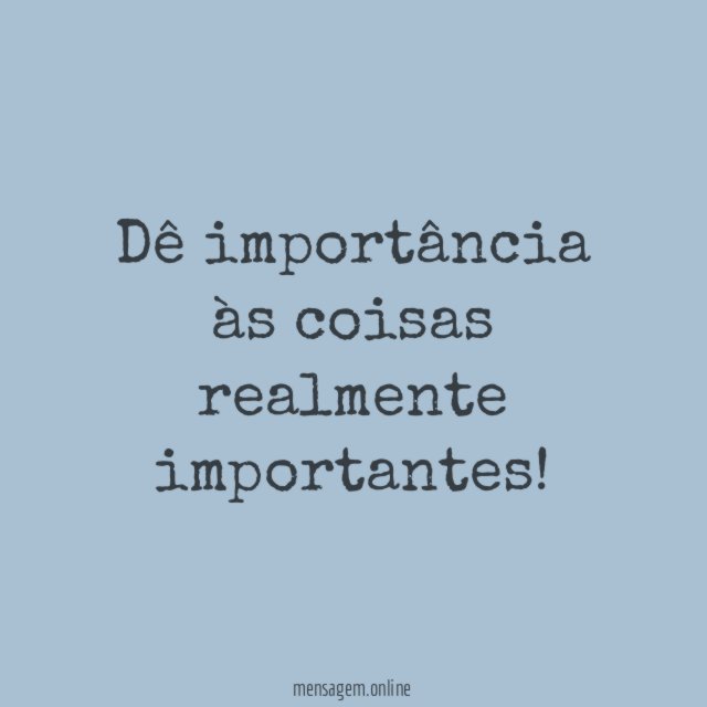 Prioridades