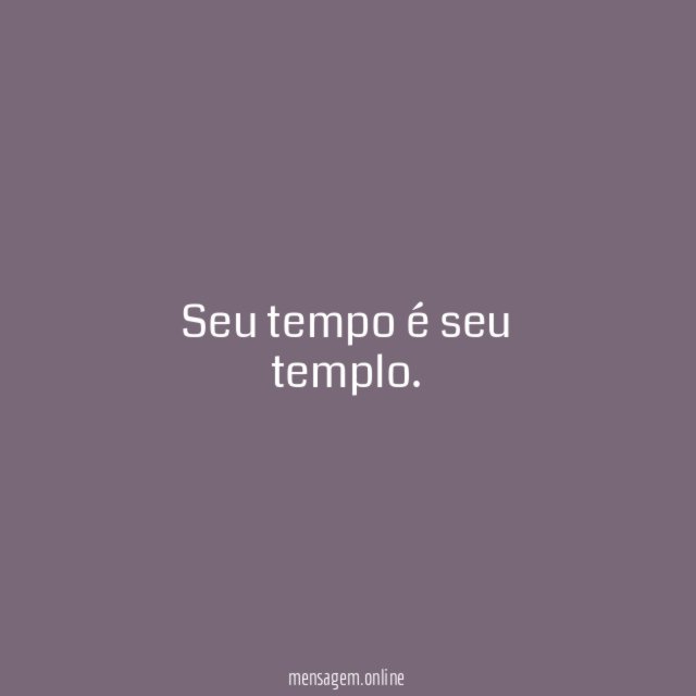 Repeite seu próprio tempo