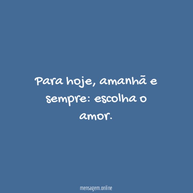 Escolha certa