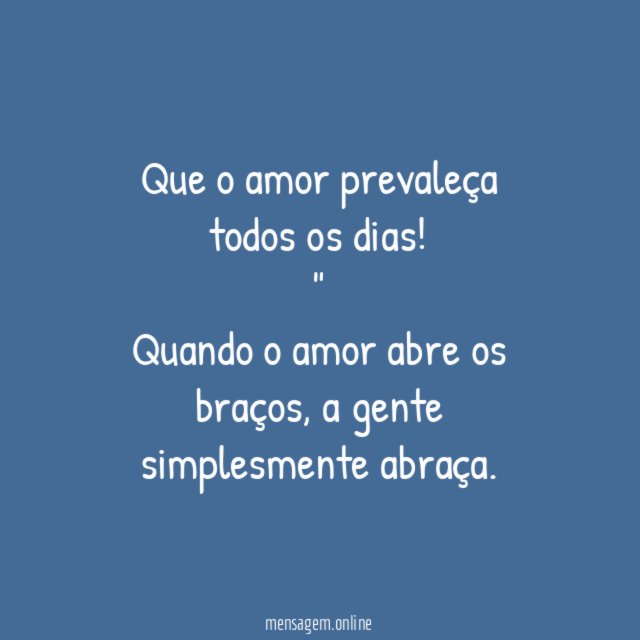 Amar diariamente