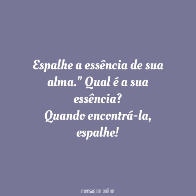 Essência própria