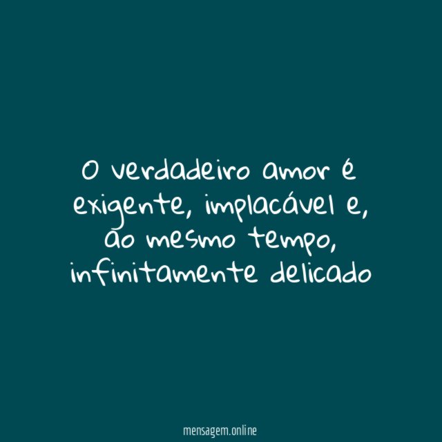 Não aceite menos