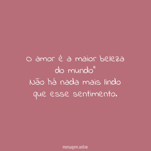 Seja lindo(a)
