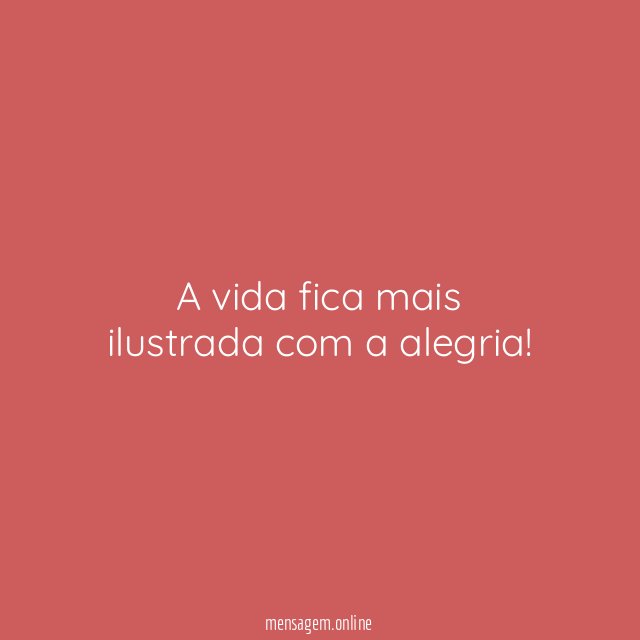 Dê cor à sua vida