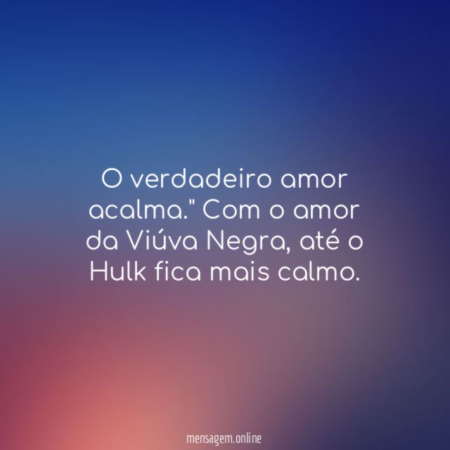 O amor é poderoso