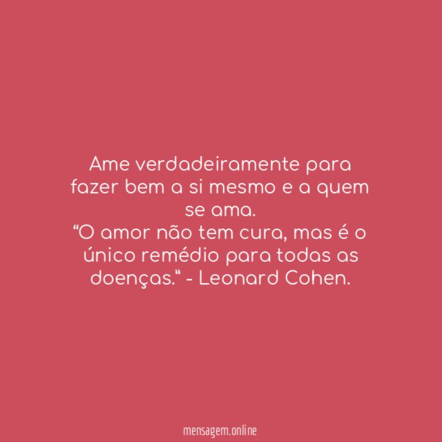 Apenas ame