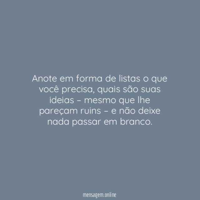1. Faça listas