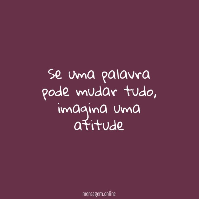 O poder das ações