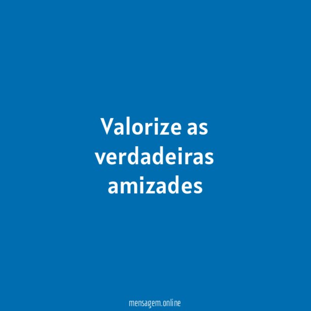 Uma relação de verdade