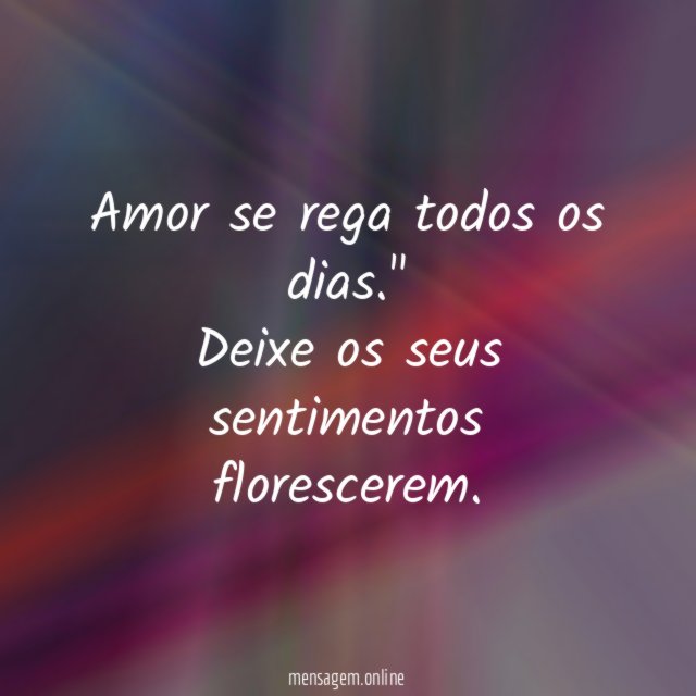 Amor cultivado