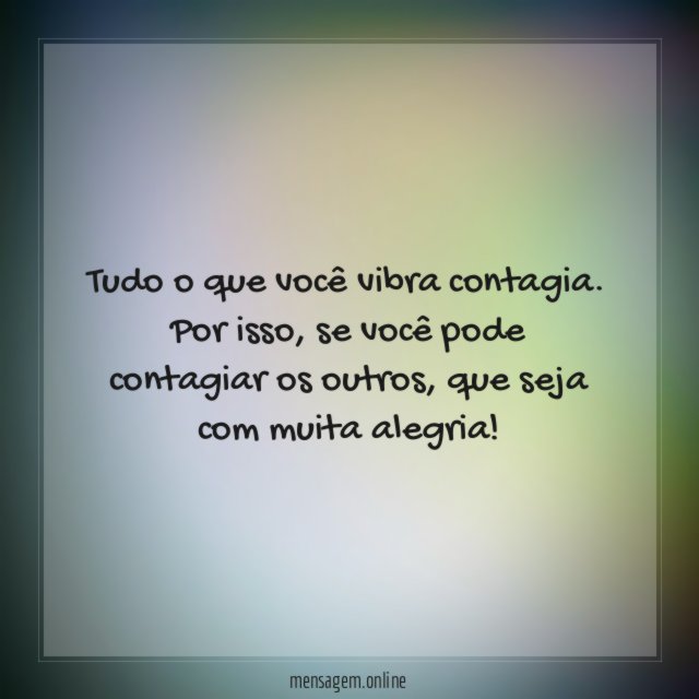 Contágio do bem