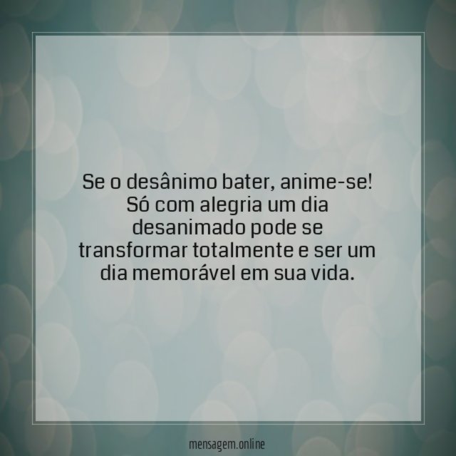 Quanto mais animado melhor