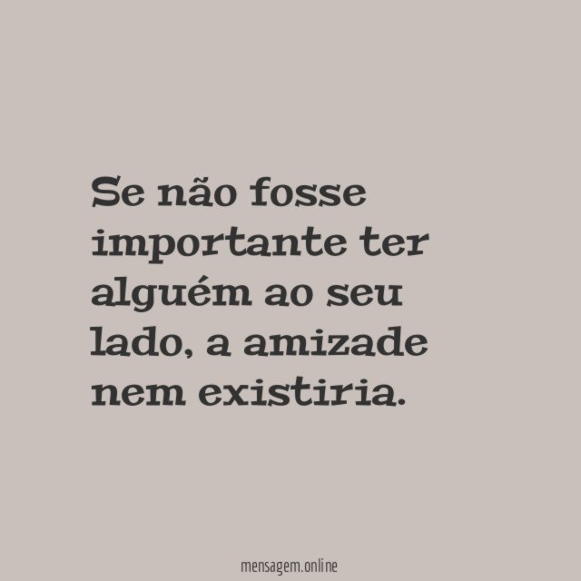 Importância