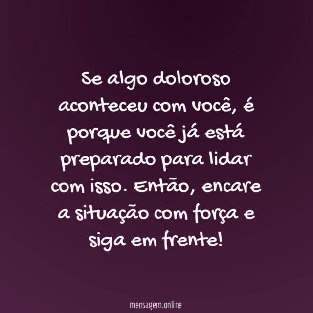 Você pode superar