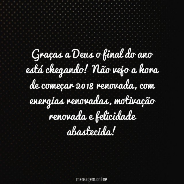 Final de ano