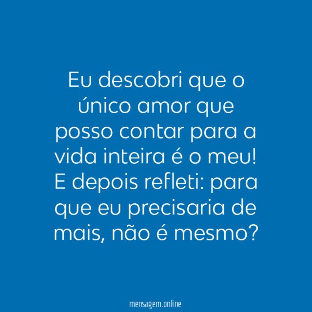 Para a vida inteira