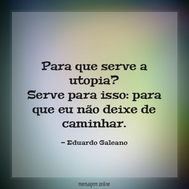 Para que serve a utopia