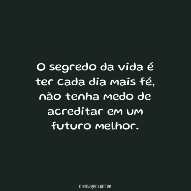 Futuro melhor
