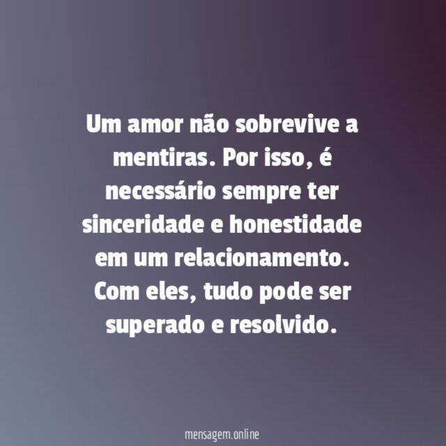 Sinceridade