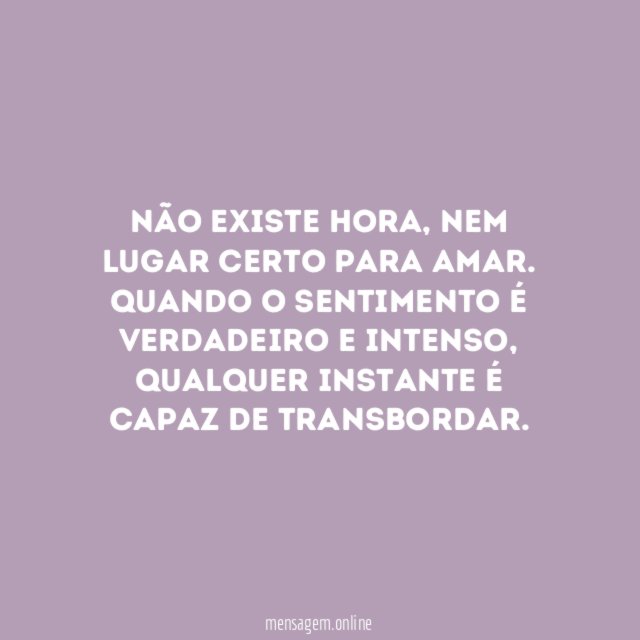Qualquer lugar