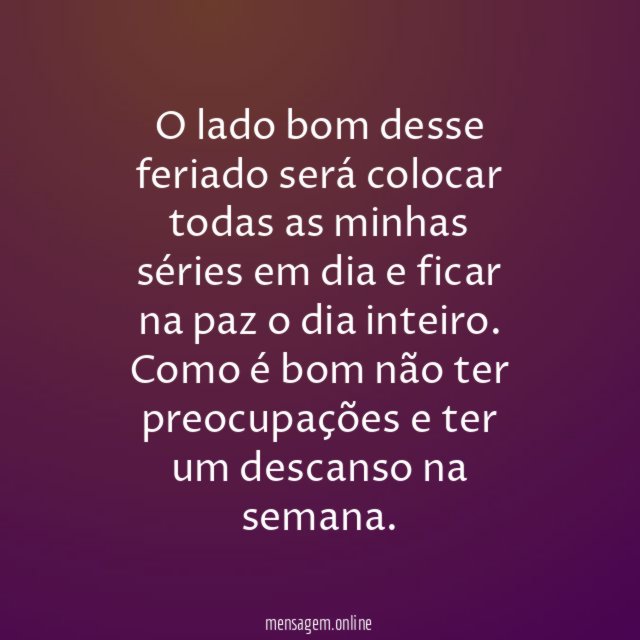 Colocar as séries em dia