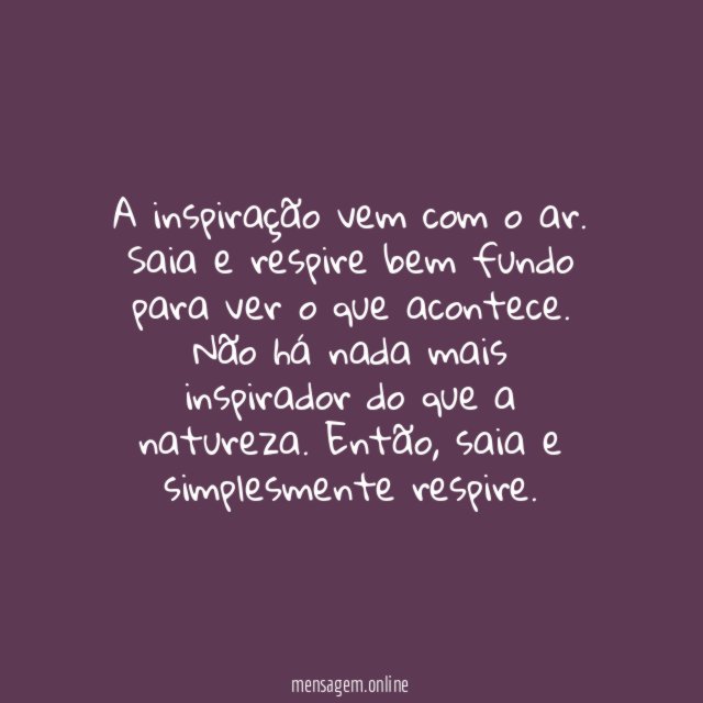 Inspiração
