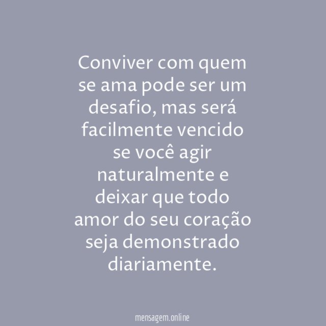 Convivência