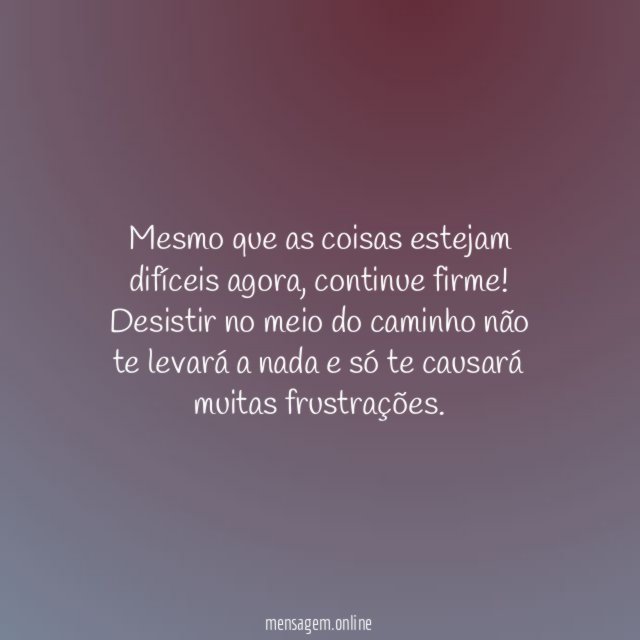 Fique firme