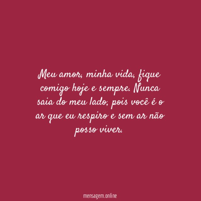 Meu ar que eu respiro